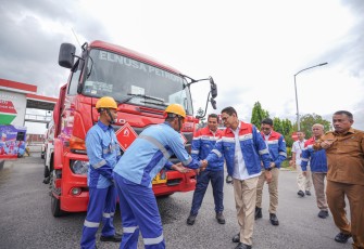 Wamen Menteri ESDM RI Kunjungan Kerja ke Sumut Pantau Kesiapan Nataru Tahun 2024.