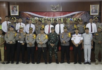 Apel Kesiapan Pengamanan Malam Tahun Baru 2024