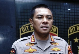 Kabid Humas Polda Jabar Kombes Pol Ibrahim Tompo saat memberikan keterangan pers