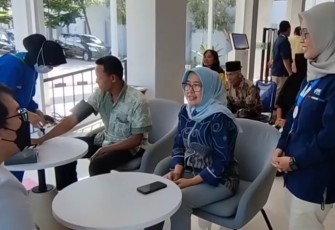 BPJS Ketenagakerjaan Cabang Blitar bersama RSU Medika Utama Gelar Pemeriksaan Kesehatan Gratis di Momen Peringatan May Day