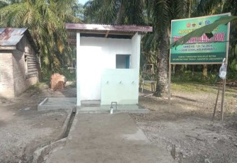 Sumur bor program unggulan Kasad Desa Selat Beting 