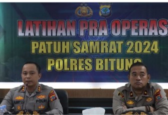 Ini Penyampaian Kapolres Bitung saat Buka Kegiatan Pra Operasi Patuh Samrat 2024