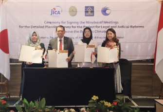 MoM antara Mahkamah Agung dan JICA di Jakarta 
