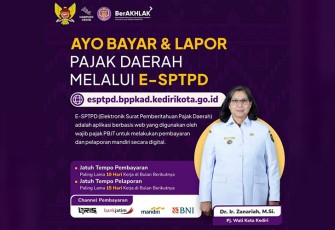 BPPKAD Kota Kediri Luncurkan Aplikasi E-SPTPD