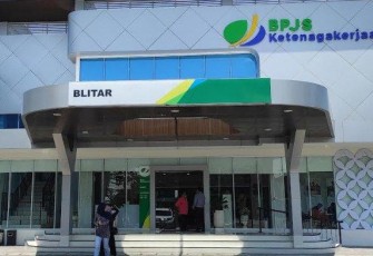 Badan Penyelenggara Jaminan Sosial Ketenagakerjaan Cabang Blitar (Foto : Ist.)