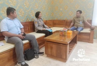 Konsolidasi Perhutani Blitar dengan Kepolisian Blitar