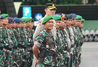 Danrem 081/DSJ Ikuti Apel Gabungan Gartap III