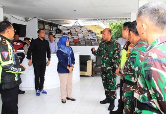 Dandim Bersama Kapolres Trenggalek saat Gencarkan Patroli Bersama
