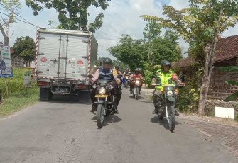TNI-Polri di Wilayah kecamatan Bringin Bersinergi Melakukan Patroli ke Wilayah Binaan
