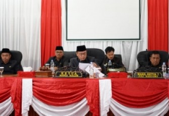 DPRD BS Gelar Rapat Paripurna Pandangan Umum Fraksi Terhadap Nota Keuangan Raperda Perubahan APBD tahun 2024