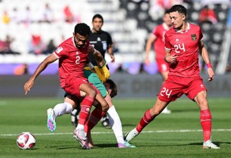 Timnas Indonesia saat bertanding