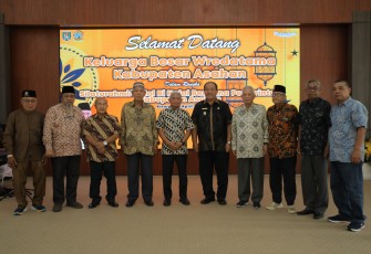 Pemerintah Kabupaten Asahan Gelar Silaturahmi dan Halal Bi Halal dengan PWRI Kabupaten Asahan