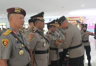 Sertijab Waka Setukpa dan Beberapa Pejabat Utama Setukpa Lemdiklat Polri