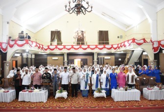 Ketua BKMT Kepri Lantik Pengurus Daerah BKMT Karimun Periode 2024-2029