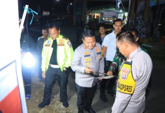 elang Pemilu bulan Pebruari 2024 mendatang, Polres Ngawi bersama dengan Kodim 0805/Ngawi terus meningkatkan pemeliharaan keamanan dan ketertiban di wilayah Ngawi