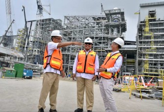Lokasi Pembangunan Smelter PT Freeport Indonesia di kawasan JIIPE Gresik, Jawa Timur 