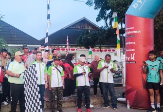  Wabup Bengkulu Selatan Lepas Lomba Lari dan Jalan Santai 