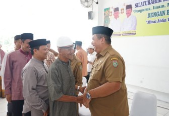 BKM Mesjid Agung H Achmad Bakrie Kisaran Gelar Silaturahmi dengan Bupati Asahan