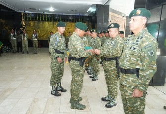 Pangkostrad Pimpin Sertijab Pamen Ahli Staf Ahli Pangkostrad, LO TNI AL Kostrad dan Penyerahan Jabatan Kasetum Kostrad 