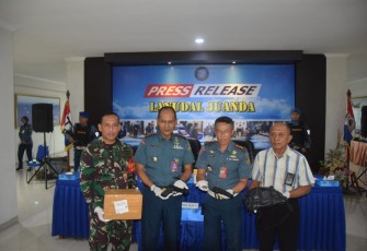 Satgaspam Bandara Juanda Gagalkan Upaya Pengiriman Senpi dan Amunisinya