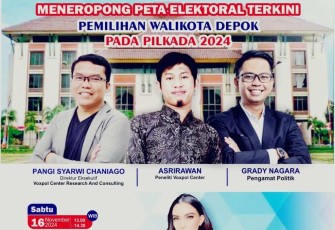 Survei Voxpol Pilkada Depok 2024