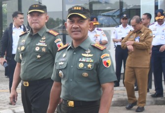 Danrem 081/DSJ Kolonel Inf H. Sugiyono di Terminal Purboyo usai diresmikan, Selasa (2/1/2024).