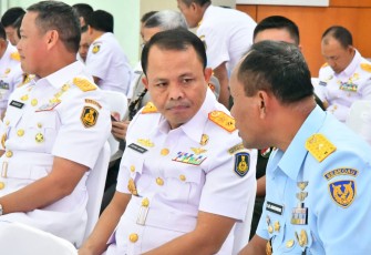 Komandan Puspenerbal saat Hadiri Pembukaan Pendidikan Reguler Seskoal 2024