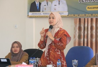 Case Conference penanganan kasus kekerasan kepada anak (KTA), Selasa (11/06) di Aula Kantor Kecamatan Bintan Timur.