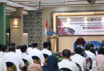 Faisal di Surabaya, Selasa (5/3/2024).