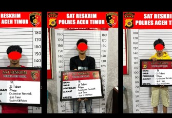 Satreskrim Polres Aceh Timur Amankan Pelaku Pengeroyokan Pemuda di Pantai Leuge Peureulak