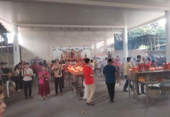 Kapolrestabes Medan Kombes Pol Dr Teddy John Sahala Marbun SH Mhum menegaskan, perayaan Tahun Baru China atau Hari Raya Imlek 2024 di Sumut khusunya Kota Medan berjalan  aman dan hikmat