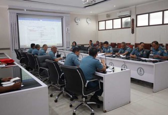 Lantamal V saat Gelar Rapat Pembangunan Zona Integritas
