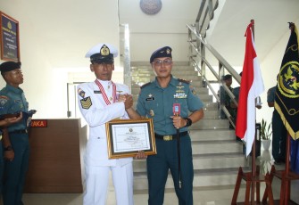Komandan Wing Udara 3 saat Lepas Personel Purna Tugas