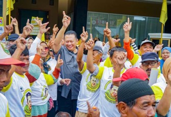 Bamsoet dalam kunjungannya di hari ke-16 di Dapil-7 Jawa Tengah Kabupaten Kebumen, Jumat (2/2/24).