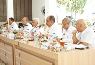 Bupati Asahan Buka Rakorpem Bulan Januari Tahun 2024