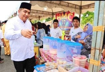 Pemerintah Kabupaten Bintan Buka Pasar Kampung Ramadan Bintan Timur 