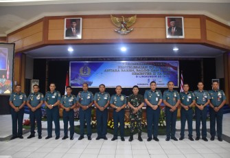 Rekonsiliasi Internal Tingkat Satker Semester II TA 2023 UO TNI AL, bertempat di Gedung R. Moeljadi Kodiklatal, Bumimoro Surabaya, Kamis (11/01/2024)