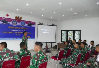 Lanudal Tanjungpinang Gelar Glagaspur Triwulan 1 TA. 2024
