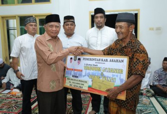 Safari Ramadhan ke 2, Bupati Asahan Ajak Lapisan Masyarakat Jaga Situasi di Wilayahnya