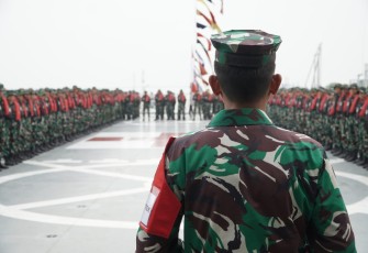 Siswa Kodiklatal mulai Berlayar dengan Dua KRI