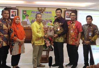 Kemendagri saat Terima Audiensi Kabupaten Tapin untuk Konsultasi Penerapan SPM