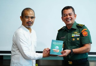 Kapuspen TNI Mayjen TNI Dr. Nugraha Gumilar, M.Sc., saat Kunjungi iNews Media Group