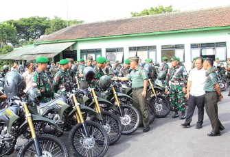 Kodim 0806/Trenggalek Gelar Pemeriksaan Kendaraan Dinas