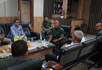 Danrem 081/DSJ Kolonel Inf H. Sugiyono dalam keterangannya di Makorem, Jl. Pahlawan No. 50 Kota Madiun, Rabu (3/1/2023).