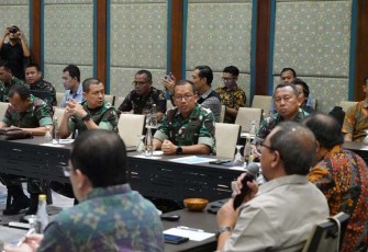 Rakor Disertai Survey Venue di Medan Ballroom Bali International Convention Center (BICC) kawasan ITDC Nusa Dua, Badung, Bali, pada Jumat 8 Maret 2024.