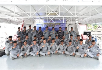 Bakamla RI Gelar Latihan Kesiapan Tugas di Perairan Timur Indonesia