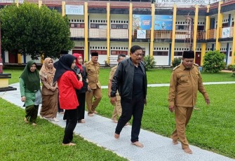 Wagub Mian Laporkan Kondisi SMAN 10 Pentagon Kaur ke Gubernur