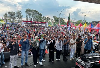 Ribuan Warga Meriahkan Puncak Hari Bhayangkara ke-79 di Sukoharjo