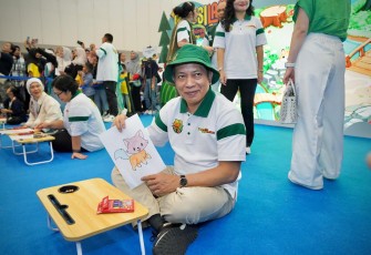 Menkop Ferry Juliantono menghadiri acara Inklusiland bertema “Everyone Shine, Everyone Matters” yang digelar Yayasan Inklusi Pelita Harapan di Tangerang Selatan, Minggu (7/12).
