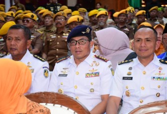 Wadan Puspenerbal Hadiri Peringatan Hari Veteran Nasional Tingkat Jatim 2025